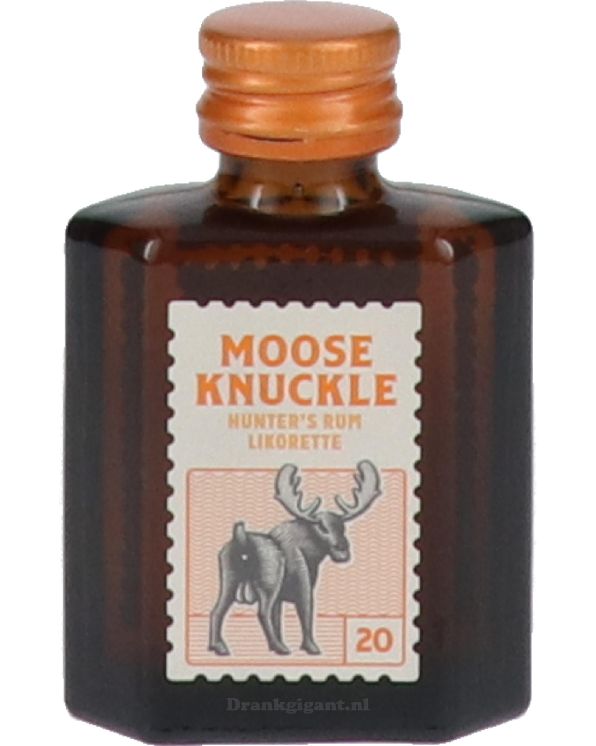 Moose Knuckle Rum  2 cl (40Pack)